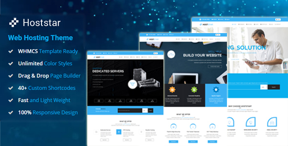 HostStar Preview Wordpress Theme - Rating, Reviews, Preview, Demo & Download