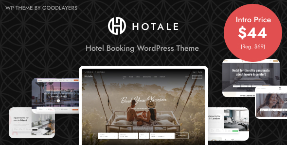 Hotale Preview Wordpress Theme - Rating, Reviews, Preview, Demo & Download