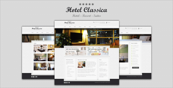Hotel Classica Preview Wordpress Theme - Rating, Reviews, Preview, Demo & Download