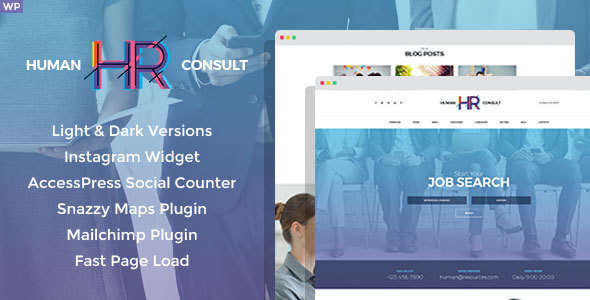 Human Consult Preview Wordpress Theme - Rating, Reviews, Preview, Demo & Download