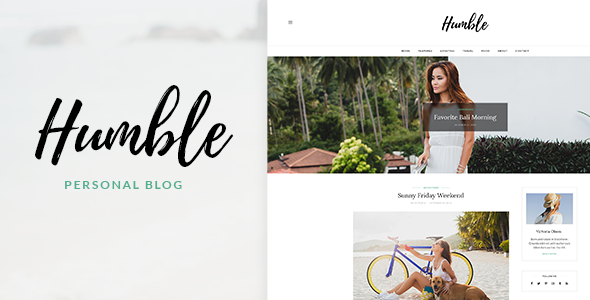 Humble Preview Wordpress Theme - Rating, Reviews, Preview, Demo & Download