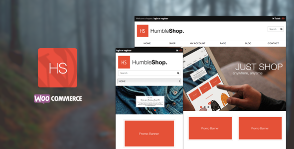 HumbleShop Preview Wordpress Theme - Rating, Reviews, Preview, Demo & Download