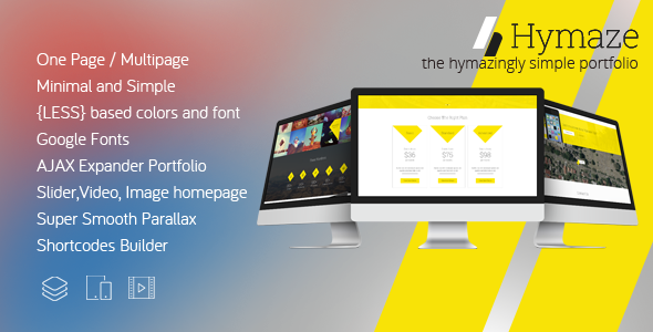 HYMAZE Preview Wordpress Theme - Rating, Reviews, Preview, Demo & Download
