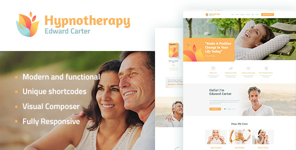 Hypnotherapy And Preview Wordpress Theme - Rating, Reviews, Preview, Demo & Download