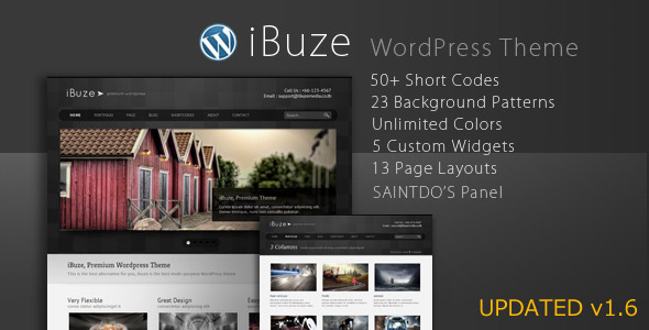 IBuze Preview Wordpress Theme - Rating, Reviews, Preview, Demo & Download