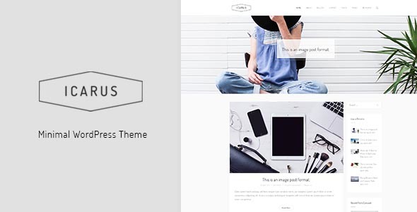 Icarus Preview Wordpress Theme - Rating, Reviews, Preview, Demo & Download
