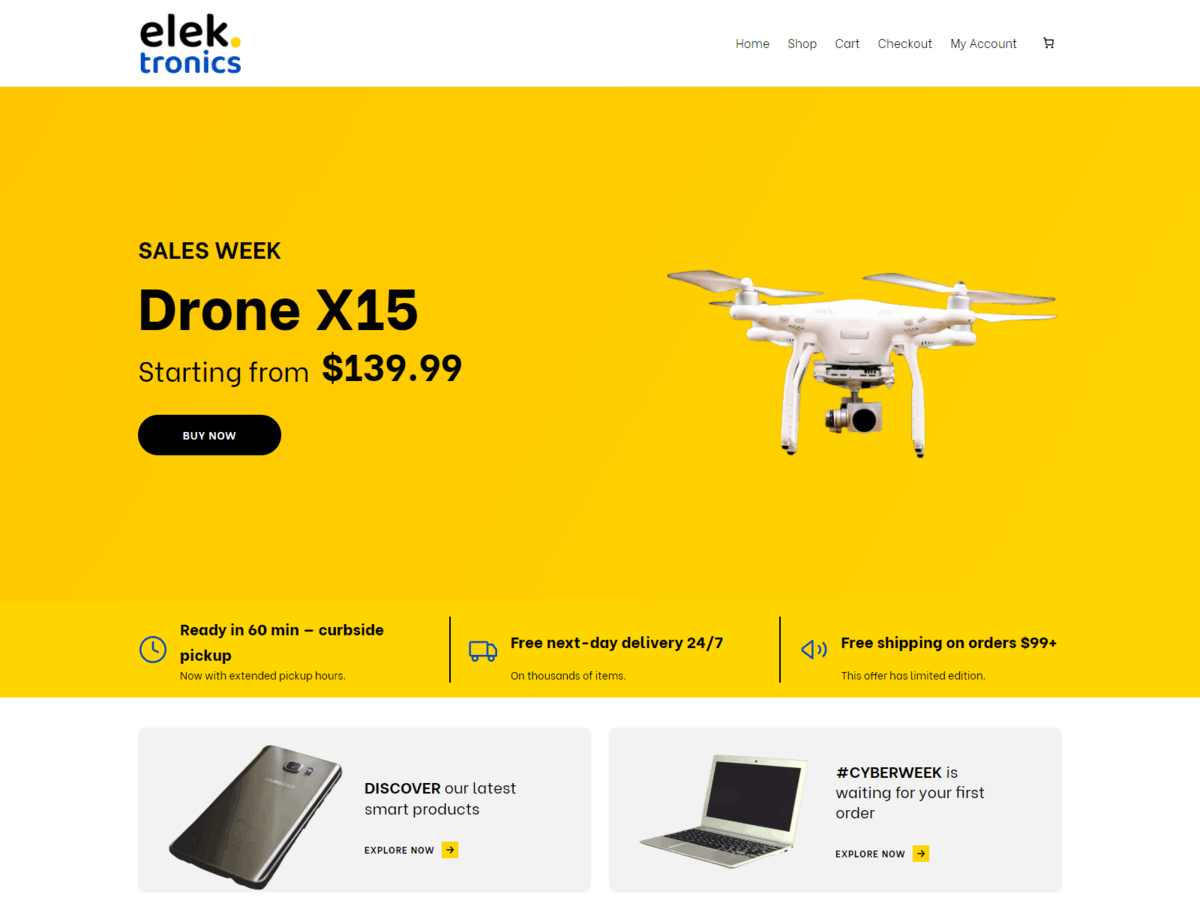 IConvert Electronics Preview Wordpress Theme - Rating, Reviews, Preview, Demo & Download