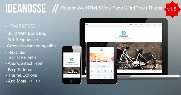 Ideanosse Preview Wordpress Theme - Rating, Reviews, Preview, Demo & Download