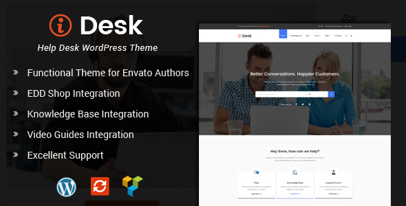 IDesk Preview Wordpress Theme - Rating, Reviews, Preview, Demo & Download