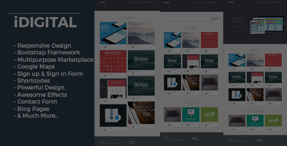 IDigital Preview Wordpress Theme - Rating, Reviews, Preview, Demo & Download