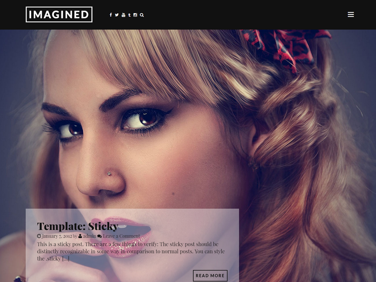 Imagined Preview Wordpress Theme - Rating, Reviews, Preview, Demo & Download