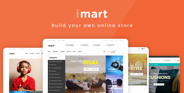 IMart Multipurpose Preview Wordpress Theme - Rating, Reviews, Preview, Demo & Download