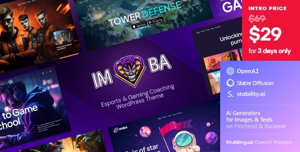 Imba Preview Wordpress Theme - Rating, Reviews, Preview, Demo & Download