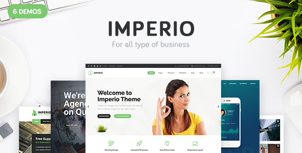 Imperio Preview Wordpress Theme - Rating, Reviews, Preview, Demo & Download