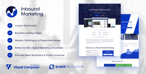Inbound Marketing Preview Wordpress Theme - Rating, Reviews, Preview, Demo & Download
