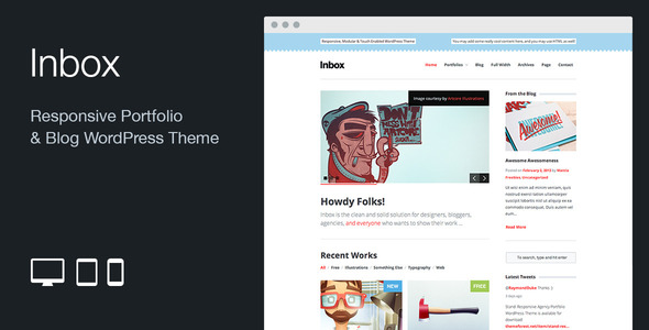 Inbox Preview Wordpress Theme - Rating, Reviews, Preview, Demo & Download