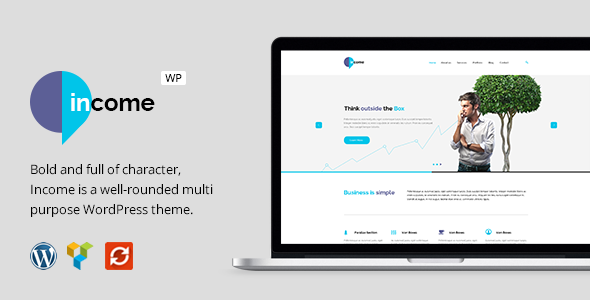 Income Preview Wordpress Theme - Rating, Reviews, Preview, Demo & Download