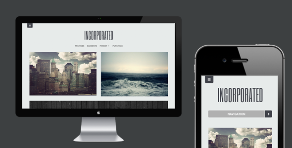 Incorporated Preview Wordpress Theme - Rating, Reviews, Preview, Demo & Download