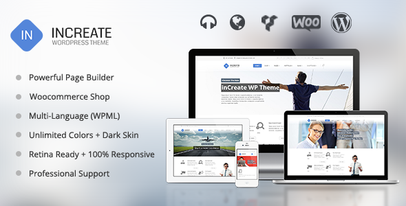 InCreate Preview Wordpress Theme - Rating, Reviews, Preview, Demo & Download