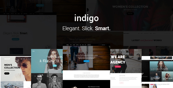 Indigo Preview Wordpress Theme - Rating, Reviews, Preview, Demo & Download