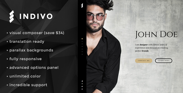 Indivo Preview Wordpress Theme - Rating, Reviews, Preview, Demo & Download