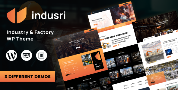Indusri Preview Wordpress Theme - Rating, Reviews, Preview, Demo & Download