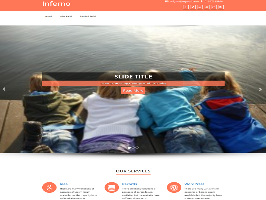 Inferno Preview Wordpress Theme - Rating, Reviews, Preview, Demo & Download
