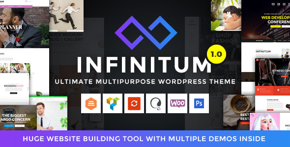 Infinitum Preview Wordpress Theme - Rating, Reviews, Preview, Demo & Download