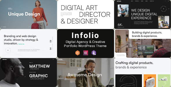 Infolio Preview Wordpress Theme - Rating, Reviews, Preview, Demo & Download