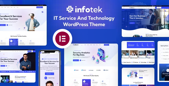 Infotek Preview Wordpress Theme - Rating, Reviews, Preview, Demo & Download