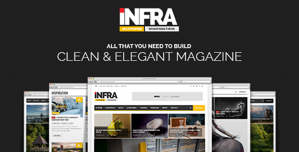 INFRA Preview Wordpress Theme - Rating, Reviews, Preview, Demo & Download