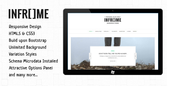 Inframe Preview Wordpress Theme - Rating, Reviews, Preview, Demo & Download