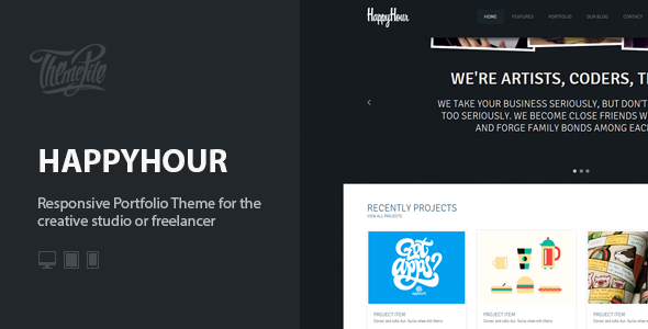 InHappyHour Preview Wordpress Theme - Rating, Reviews, Preview, Demo & Download