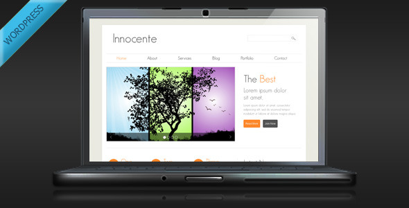 Innocente Preview Wordpress Theme - Rating, Reviews, Preview, Demo & Download