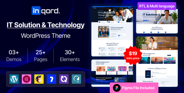 Inqord Preview Wordpress Theme - Rating, Reviews, Preview, Demo & Download