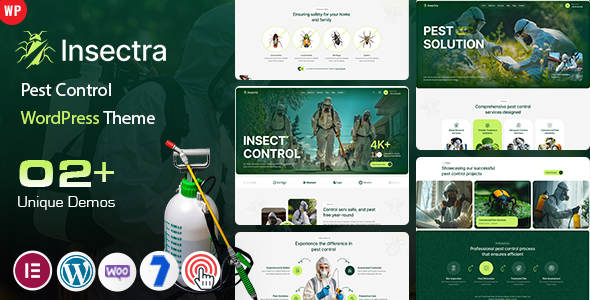 Insectra Preview Wordpress Theme - Rating, Reviews, Preview, Demo & Download