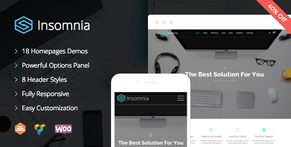 Insomnia Preview Wordpress Theme - Rating, Reviews, Preview, Demo & Download