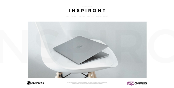Inspiront Preview Wordpress Theme - Rating, Reviews, Preview, Demo & Download