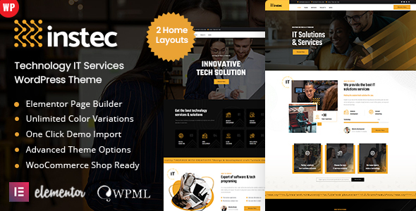Instec Preview Wordpress Theme - Rating, Reviews, Preview, Demo & Download