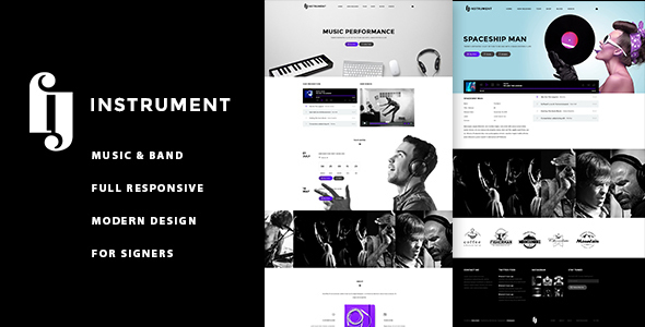 Instrument Preview Wordpress Theme - Rating, Reviews, Preview, Demo & Download