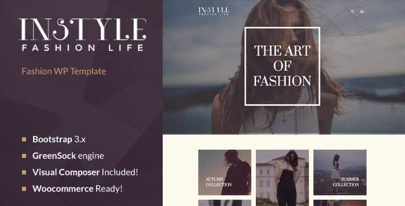 Instyle Preview Wordpress Theme - Rating, Reviews, Preview, Demo & Download