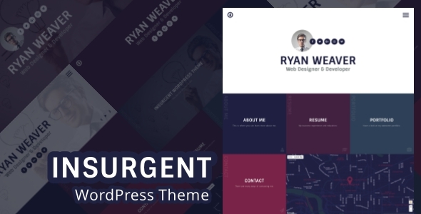 Insurgent Preview Wordpress Theme - Rating, Reviews, Preview, Demo & Download