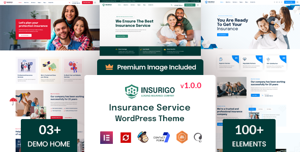 Insurigo Preview Wordpress Theme - Rating, Reviews, Preview, Demo & Download
