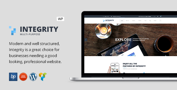 Integrity Preview Wordpress Theme - Rating, Reviews, Preview, Demo & Download