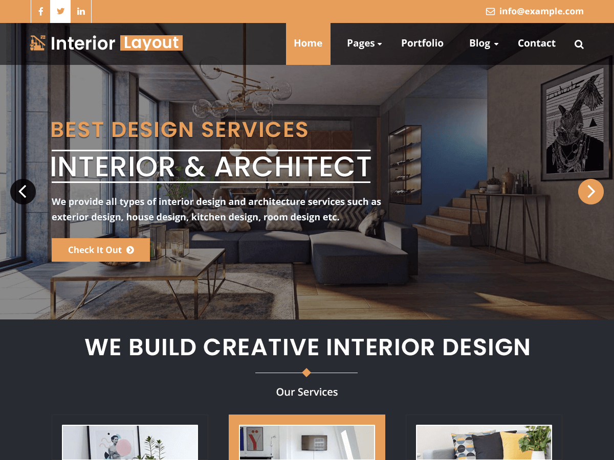 Interior Layout Preview Wordpress Theme - Rating, Reviews, Preview, Demo & Download