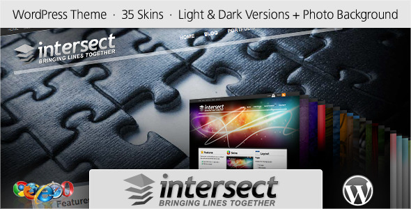 Intersect Preview Wordpress Theme - Rating, Reviews, Preview, Demo & Download