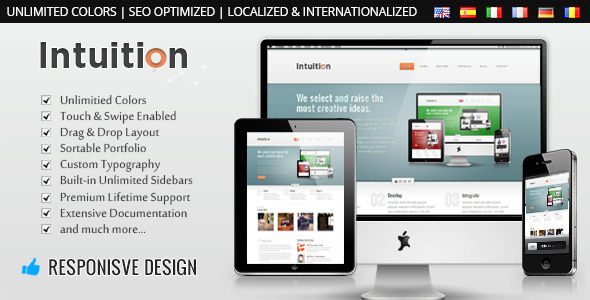 Intuition Preview Wordpress Theme - Rating, Reviews, Preview, Demo & Download
