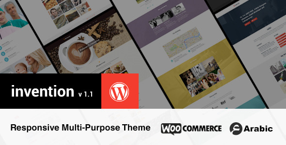 Invention Responsive Preview Wordpress Theme - Rating, Reviews, Preview, Demo & Download