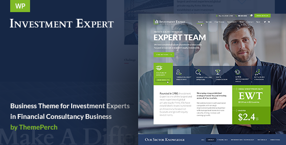 Investment Expert Preview Wordpress Theme - Rating, Reviews, Preview, Demo & Download