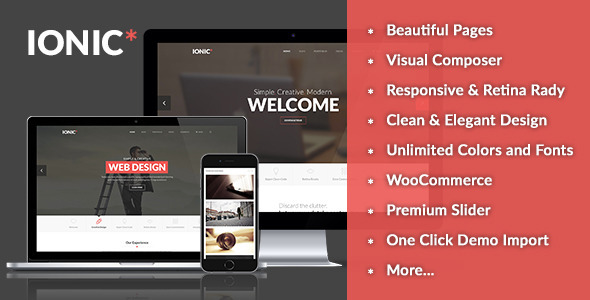 Ionic Preview Wordpress Theme - Rating, Reviews, Preview, Demo & Download